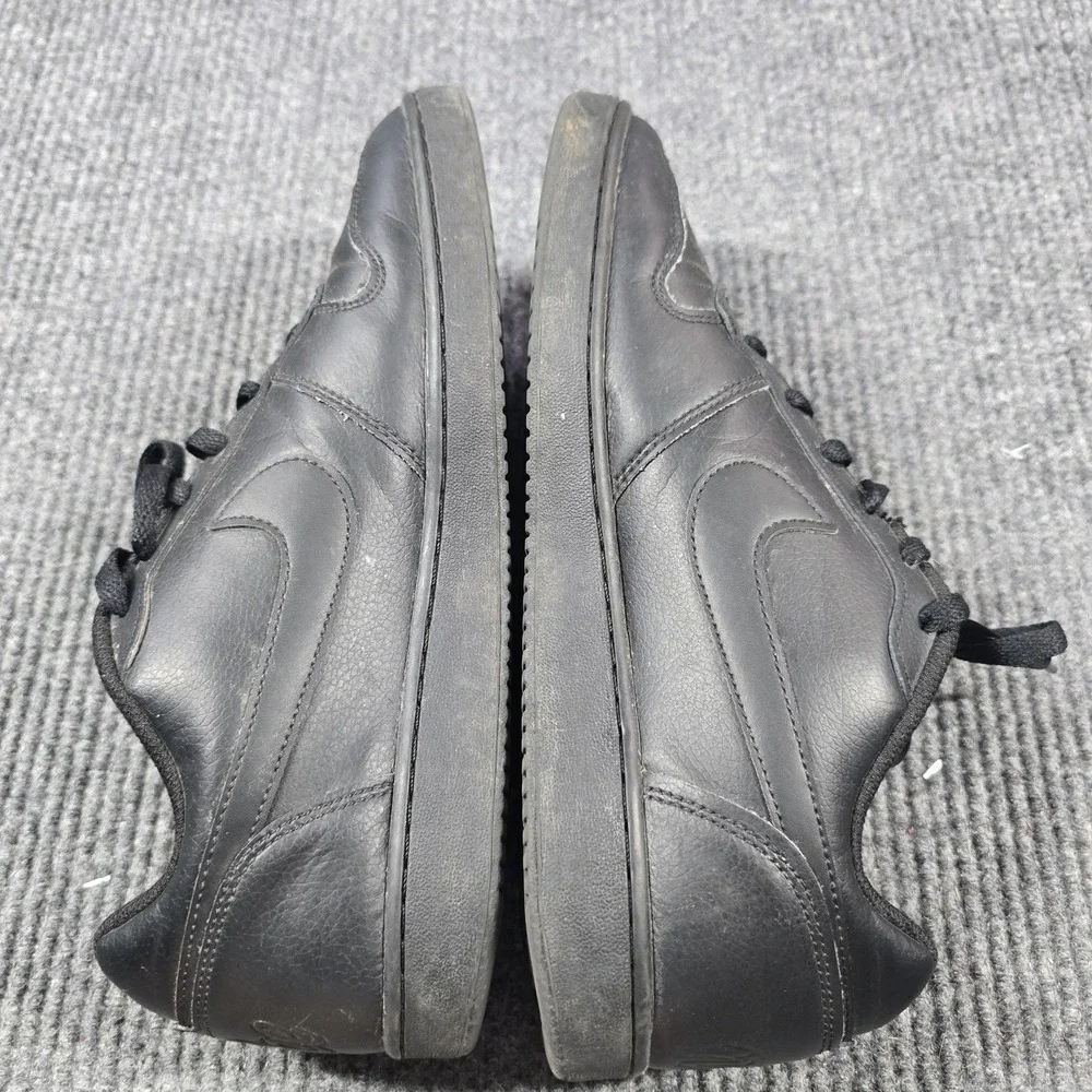 Nike Ebernon Low Triple Black Mens Size 12‎ Athletic Basketball Shoes Sneakers
